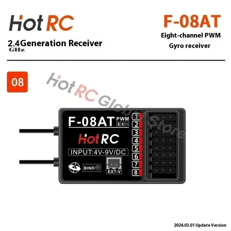 Receptor Giroscópico PWM HOTRC - Drone Racing Receiver avaliação e preço